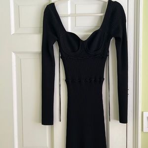 Altuzarra Louisa ribbed-knit midi dress